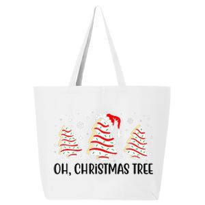 Oh Christmas Tree Cookie Festive Holiday 25L Jumbo Tote