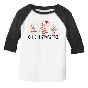 Oh Christmas Tree Cookie Festive Holiday Toddler Fine Jersey T-Shirt