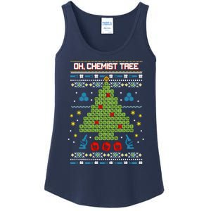 Oh Chemist Tree Christmas Ladies Essential Tank