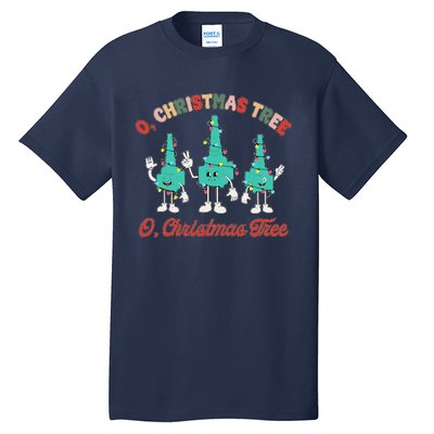 Oh Christmas Tree Xmas Lights Rt Respiratory Therapist Tall T-Shirt