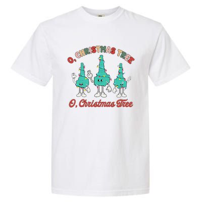 Oh Christmas Tree Xmas Lights Rt Respiratory Therapist Garment-Dyed Heavyweight T-Shirt