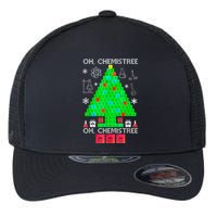 Oh Chemist Tree Chemistree Funny Science Chemistry Christmas Flexfit Unipanel Trucker Cap
