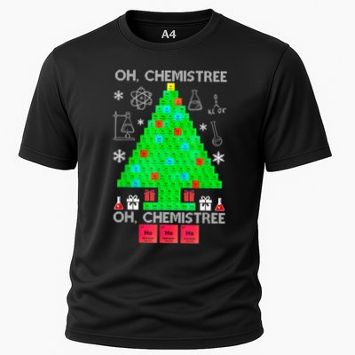 Oh Chemist Tree Chemistree Funny Science Chemistry Christmas Performance Shirt