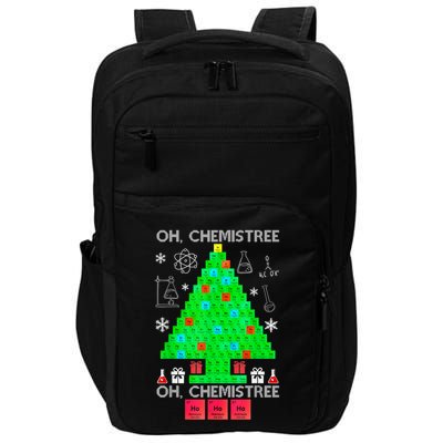 Oh Chemist Tree Chemistree Funny Science Chemistry Christmas Impact Tech Backpack