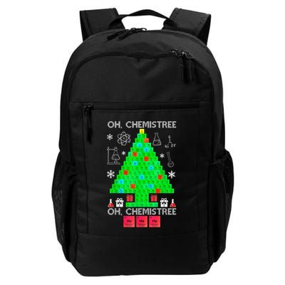 Oh Chemist Tree Chemistree Funny Science Chemistry Christmas Backpack
