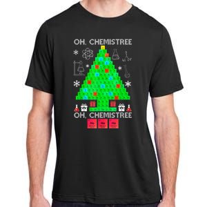 Oh Chemist Tree Chemistree Funny Science Chemistry Christmas Adult ChromaSoft Performance T-Shirt