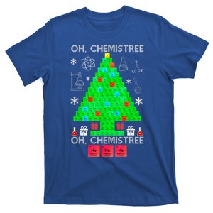 Oh Chemist Tree Chemistree Funny Science Chemistry Christmas T-Shirt