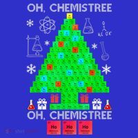 Oh Chemist Tree Chemistree Funny Science Chemistry Christmas 16 in Basic Backpack