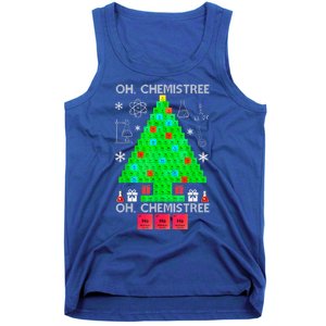 Oh Chemist Tree Chemistree Funny Science Chemistry Christmas Tank Top