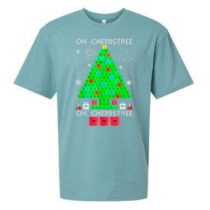 Oh Chemist Tree Chemistree Funny Science Chemistry Christmas Sueded Cloud Jersey T-Shirt