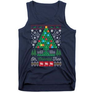 Oh Chemist Tree Merry Christmas Ugly Sweatshirt Tank Top