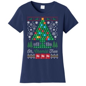 Oh Chemist Tree Merry Christmas Ugly Sweatshirt Women's T-Shirt