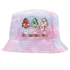 Oh Christmas Tree Slp Ot Pt Therapy Team Tree Cakes Xmas Tie-Dyed Bucket Hat