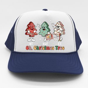 Oh Christmas Tree Slp Ot Pt Therapy Team Tree Cakes Xmas Trucker Hat