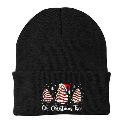 Oh Christmas Tree Cakes Debbie Funny Christmas Snack Cake Cool Gift Beanie