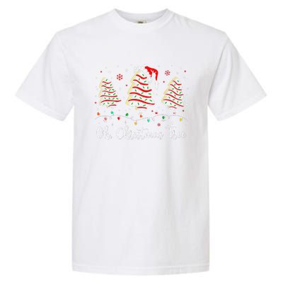 Oh Christmas Tree Cakes Debbie Becky Jen Cake Lovers Xmas Garment-Dyed Heavyweight T-Shirt