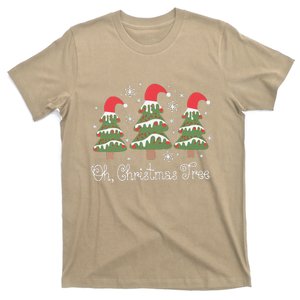 Oh Christmas Tree Cakes Debbie Becky Jen Cake Lovers Xmas T-Shirt