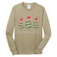 Oh Christmas Tree Cakes Debbie Becky Jen Cake Lovers Xmas Tall Long Sleeve T-Shirt