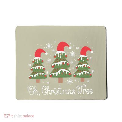 Oh Christmas Tree Cakes Debbie Becky Jen Cake Lovers Xmas Mousepad