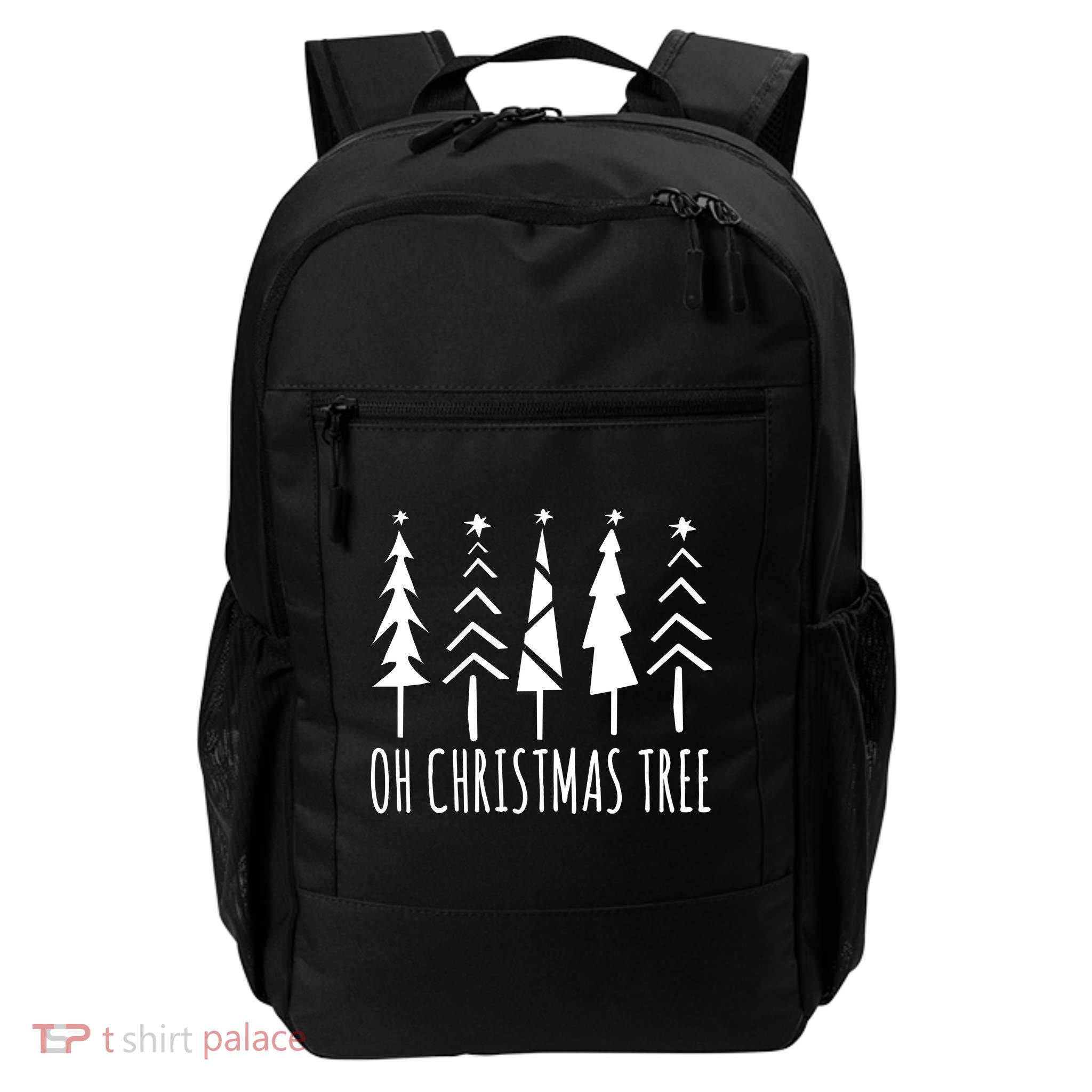 Oh Christmas Tree Festive Holiday Daily Commute Backpack