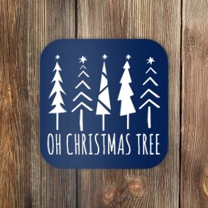 Oh Christmas Tree Festive Holiday Coaster