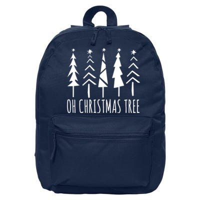 Oh Christmas Tree Festive Holiday 16 in Basic Backpack