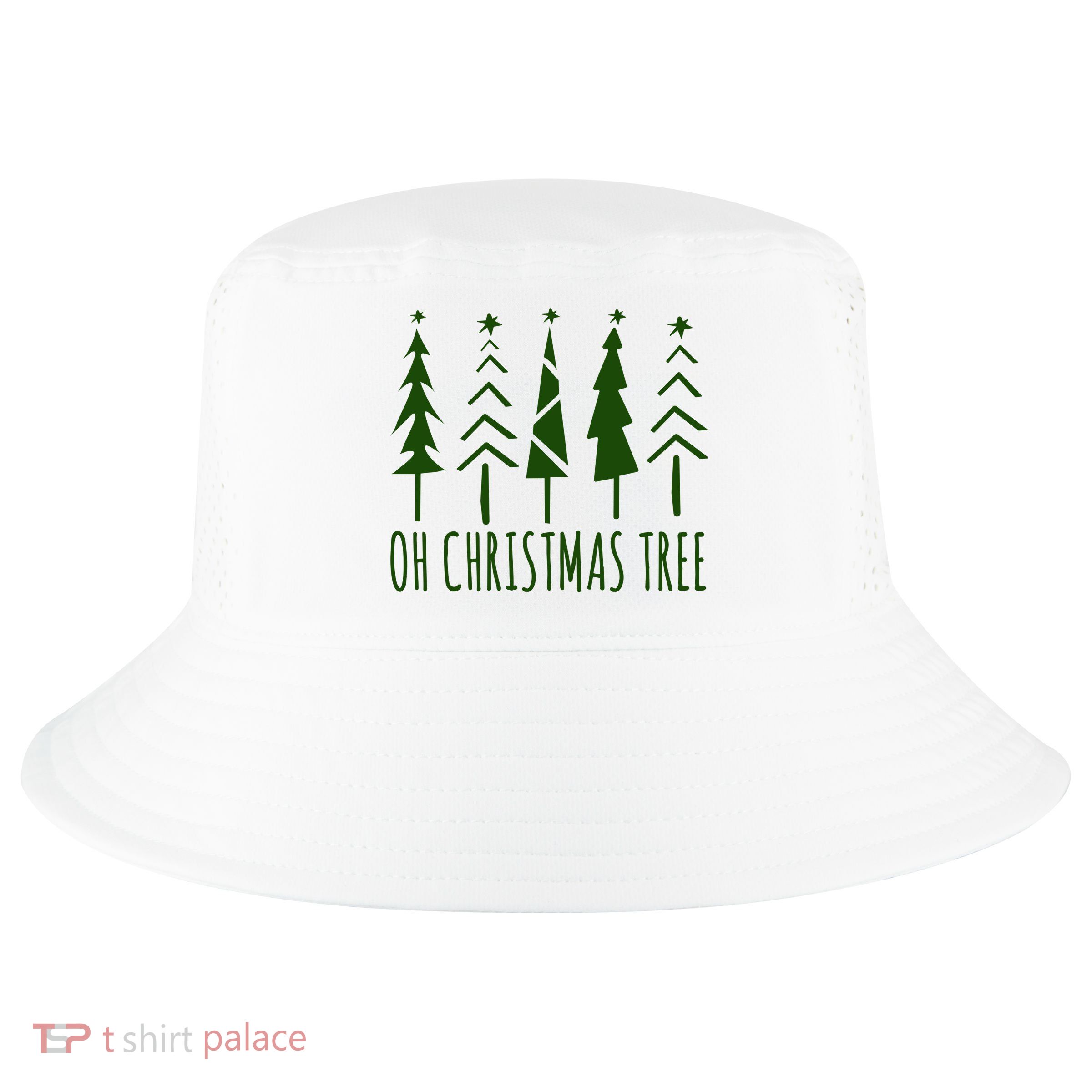 Oh Christmas Tree Festive Holiday Cool Comfort Performance Bucket Hat