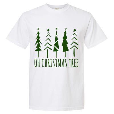 Oh Christmas Tree Festive Holiday Garment-Dyed Heavyweight T-Shirt
