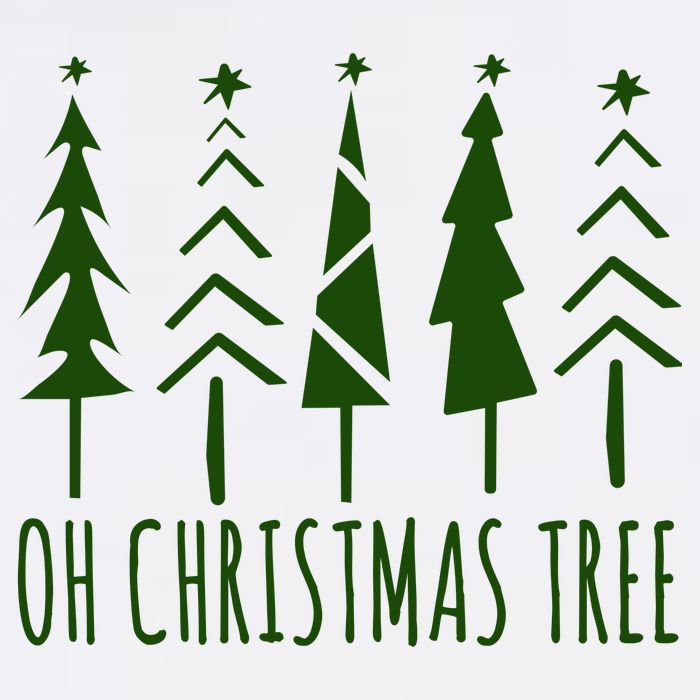 Oh Christmas Tree Festive Holiday Button