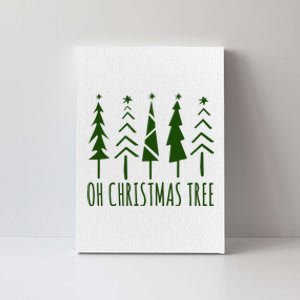 Oh Christmas Tree Festive Holiday Canvas