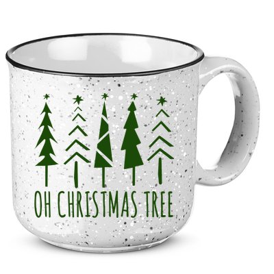 Oh Christmas Tree Festive Holiday 15oz Campfire Ceramic Mug