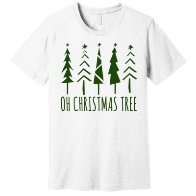 Oh Christmas Tree Festive Holiday Premium T-Shirt