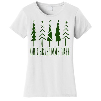 Oh Christmas Tree Festive Holiday Women's T-Shirt