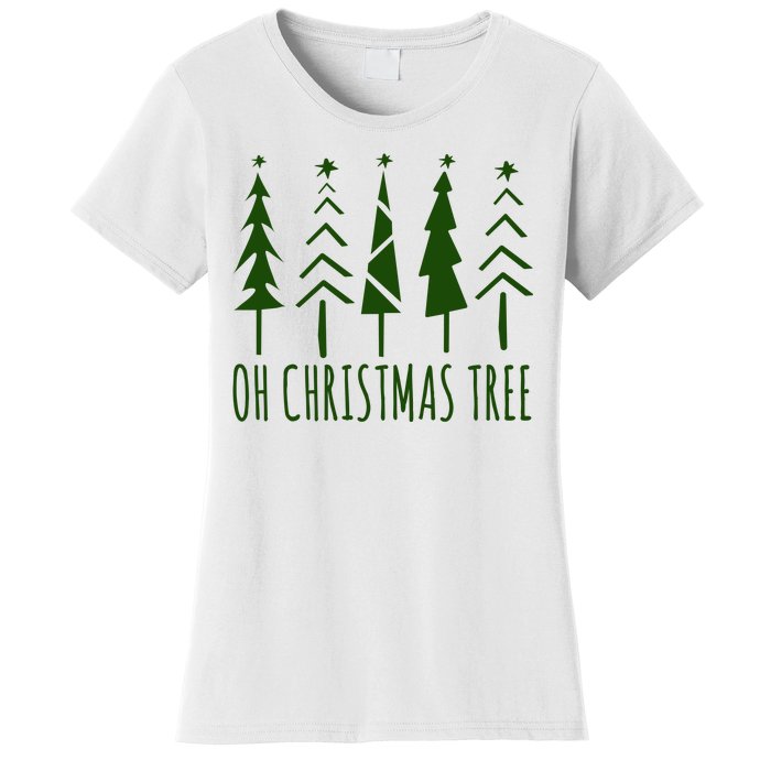 Oh Christmas Tree Festive Holiday Women's T-Shirt