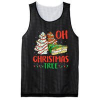 Oh Christmas Tree Cakes Debbie Becky Jen Cake Lovers  Mesh Reversible Basketball Jersey Tank