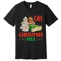 Oh Christmas Tree Cakes Debbie Becky Jen Cake Lovers  Premium T-Shirt