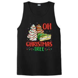 Oh Christmas Tree Cakes Debbie Becky Jen Cake Lovers  PosiCharge Competitor Tank