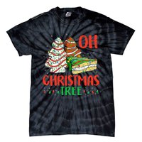 Oh Christmas Tree Cakes Debbie Becky Jen Cake Lovers  Tie-Dye T-Shirt