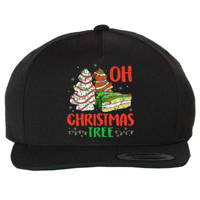 Oh Christmas Tree Cakes Debbie Becky Jen Cake Lovers  Wool Snapback Cap