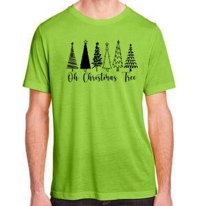 Oh Christmas Tree Holiday Adult ChromaSoft Performance T-Shirt