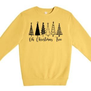 Oh Christmas Tree Holiday Premium Crewneck Sweatshirt