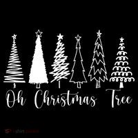 Oh Christmas Tree Holiday Ladies Essential Flowy Tank