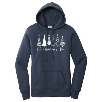 Oh Christmas Tree Holiday Women's Pullover Hoodie