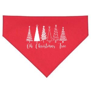 Oh Christmas Tree Holiday USA-Made Doggie Bandana