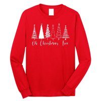 Oh Christmas Tree Holiday Long Sleeve Shirt