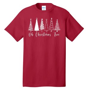 Oh Christmas Tree Holiday Tall T-Shirt