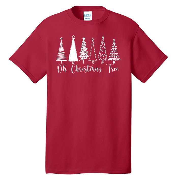 Oh Christmas Tree Holiday Tall T-Shirt