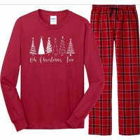 Oh Christmas Tree Holiday Long Sleeve Pajama Set