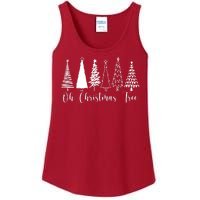 Oh Christmas Tree Holiday Ladies Essential Tank