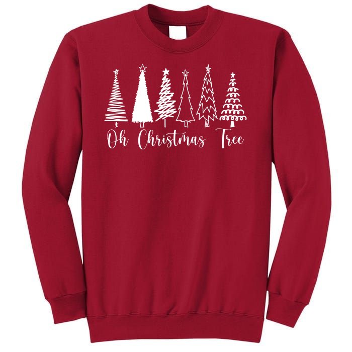 Oh Christmas Tree Holiday Tall Sweatshirt